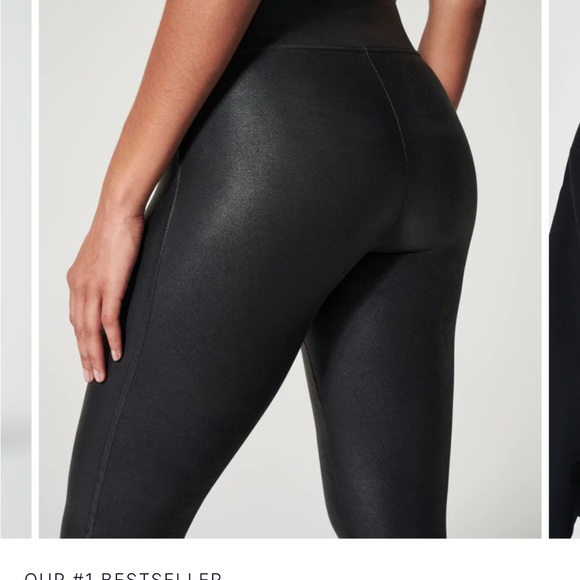 Faux leather leggings S/P - Picture 4 of 4